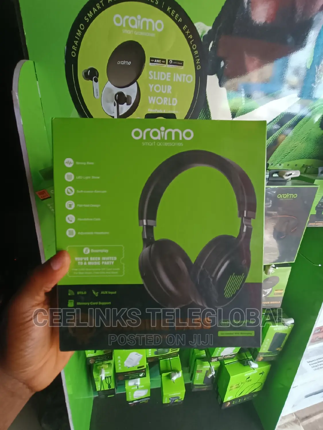 New Original Oraimo Boompop Headphone
