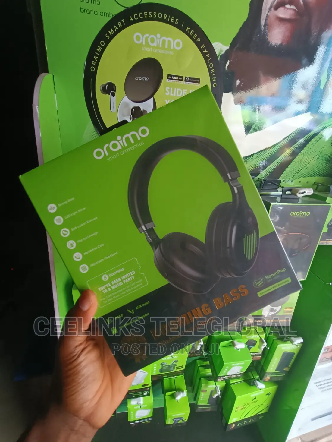 New Original Oraimo Boompop Headphone