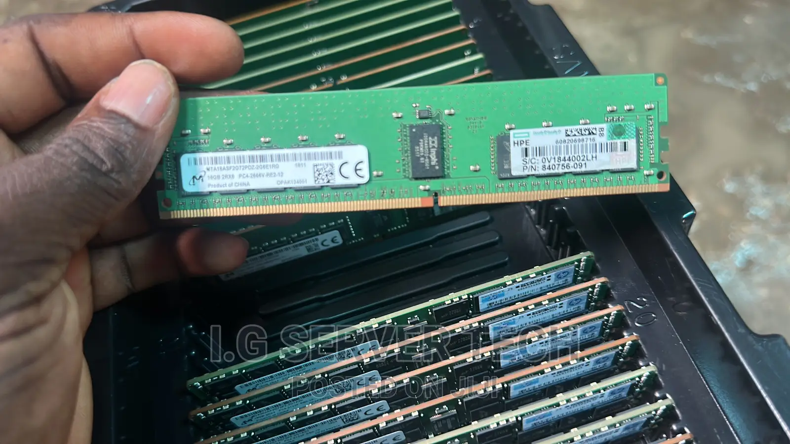 32gb Ram Pc4 2666v for Server Dl380 G10 G9