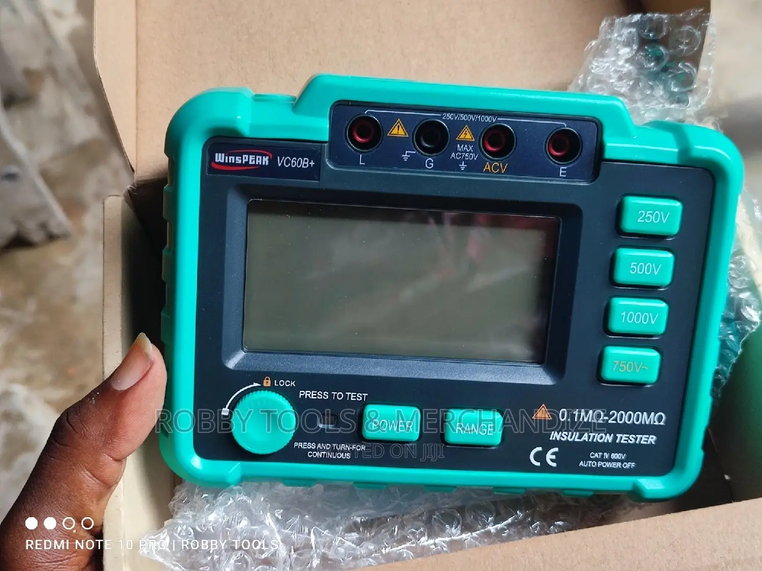 Winspeak Insulation Tester