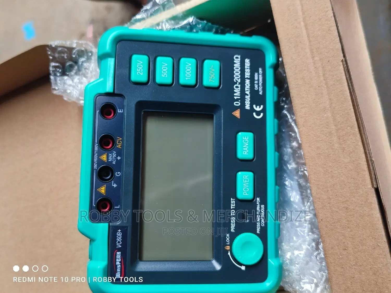 Winspeak Insulation Tester