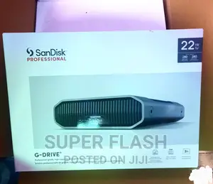Sandisk Professional 22tb G-drive External Desktop Hdd