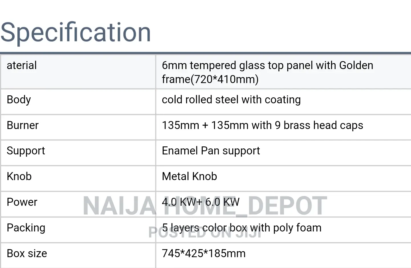 Flippable Gas Cooker With Electronic Controls