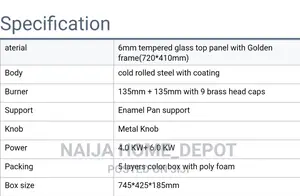Flippable Gas Cooker With Electronic Controls