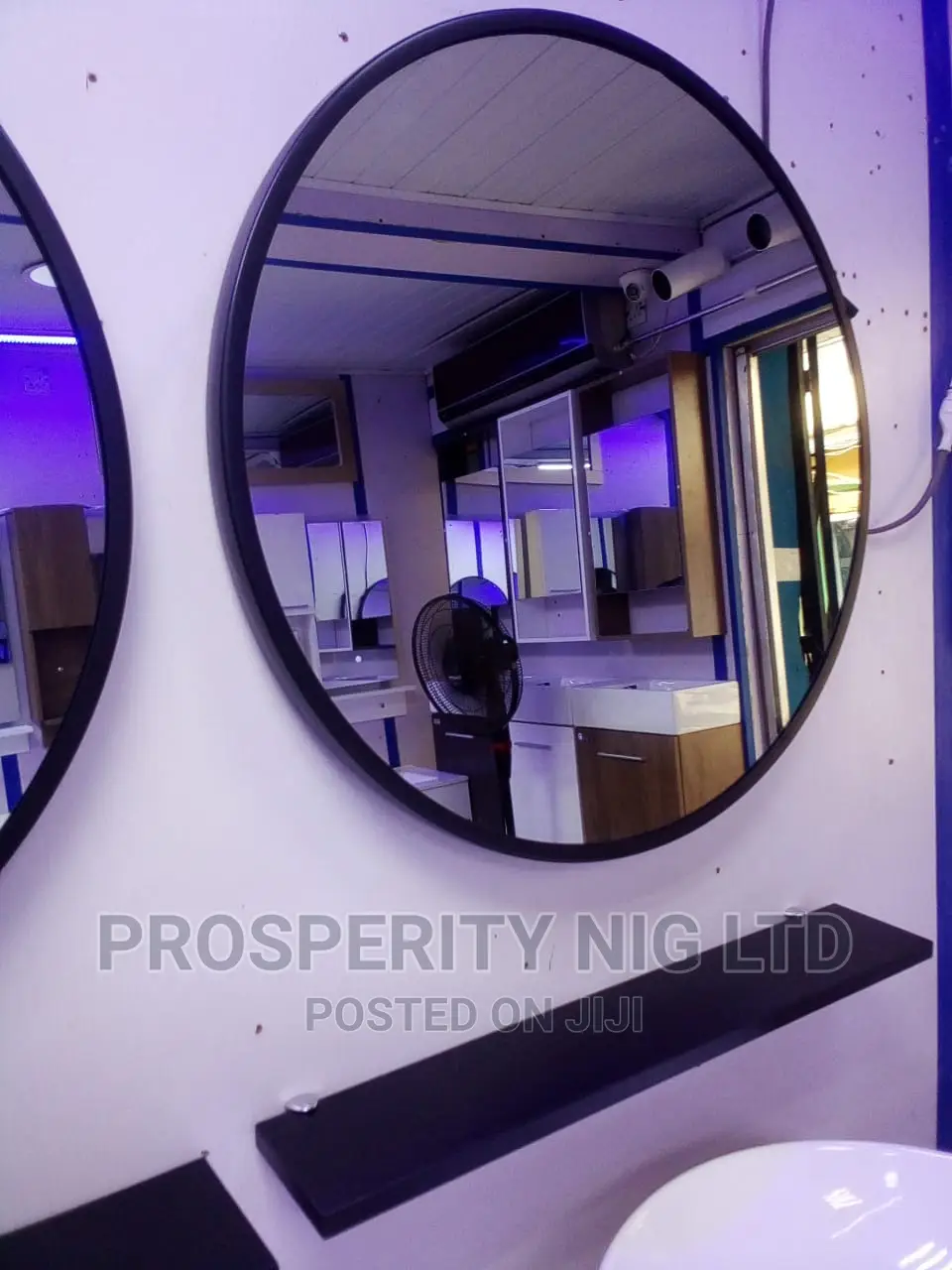 Wall Mirror With Shelf