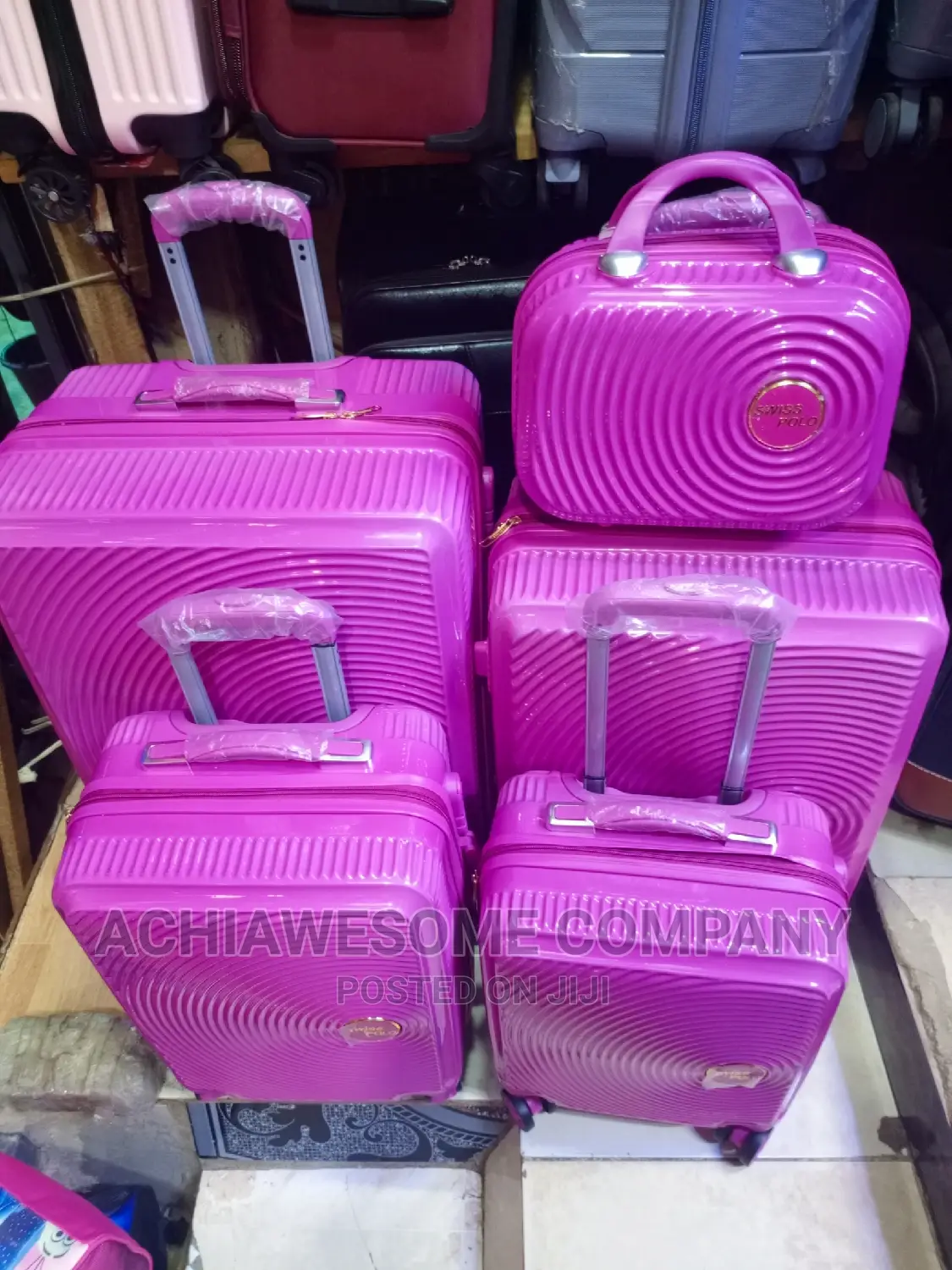 Set Of 5 Plastic Box
