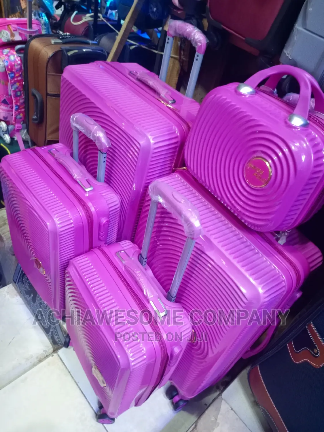 Set Of 5 Plastic Box