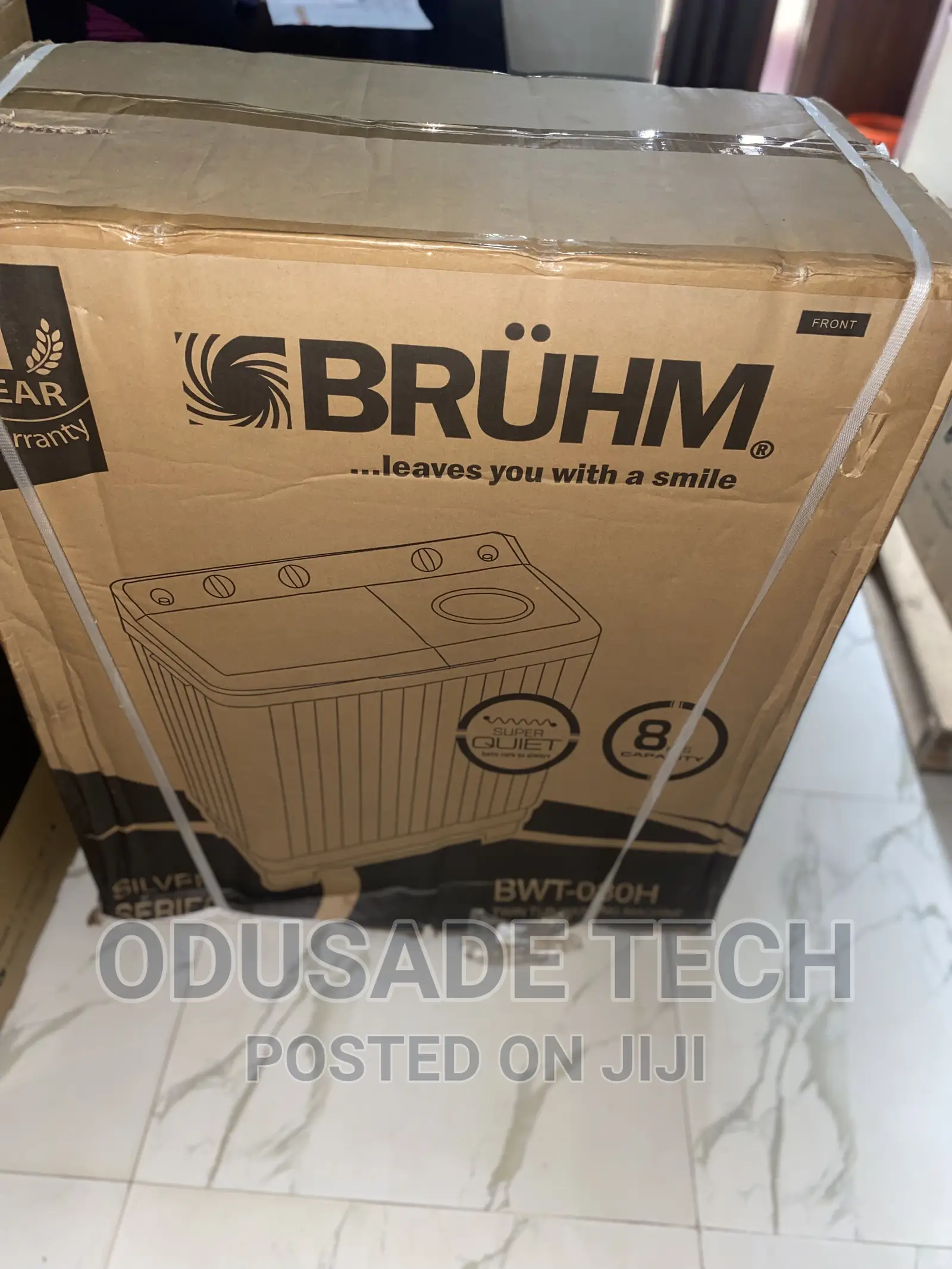 8kg Bruhm Washing Machine