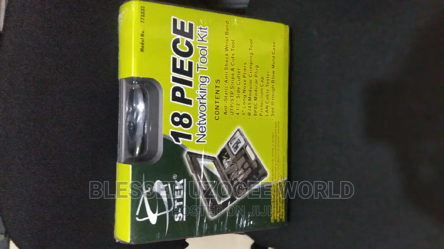 S-Tek 18 Pieces Networking Tools Kit/Set Model -773332