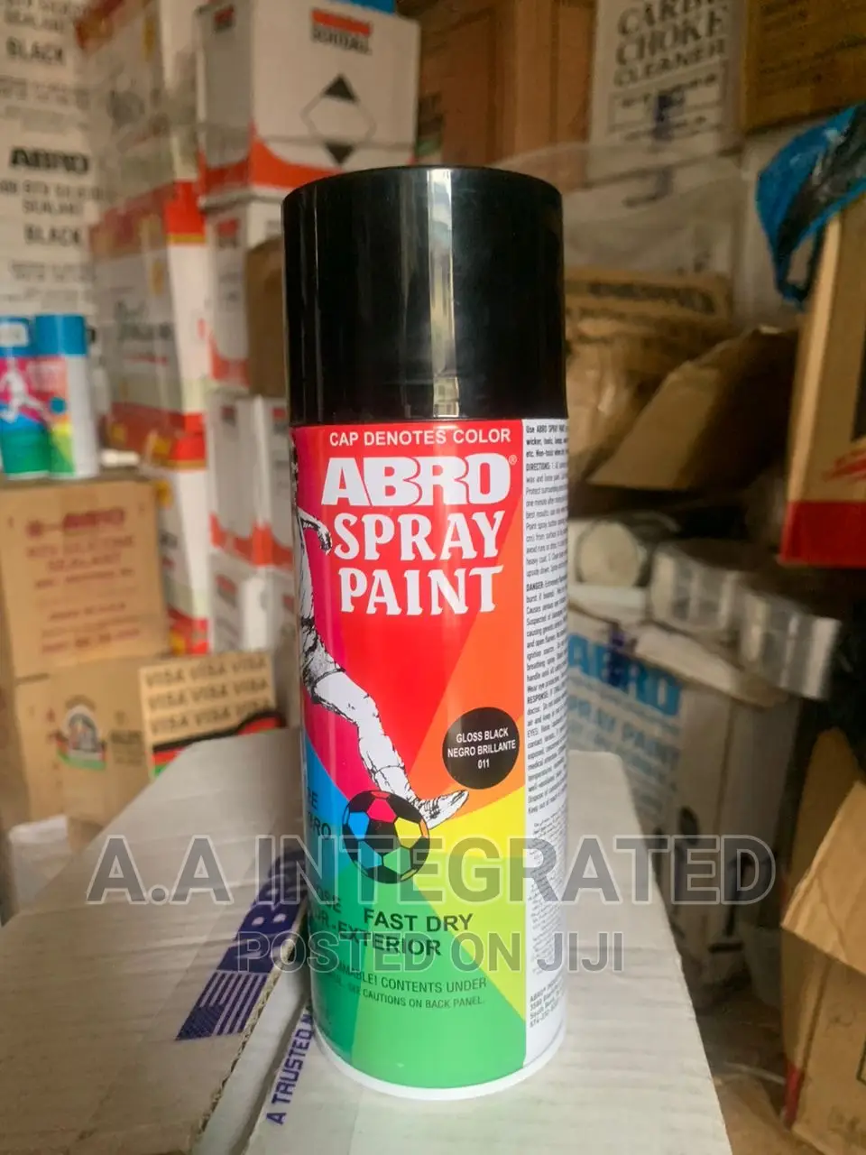 ABRO Spray Paint in Lagos Island (Eko) Building Materials, Ibraheem