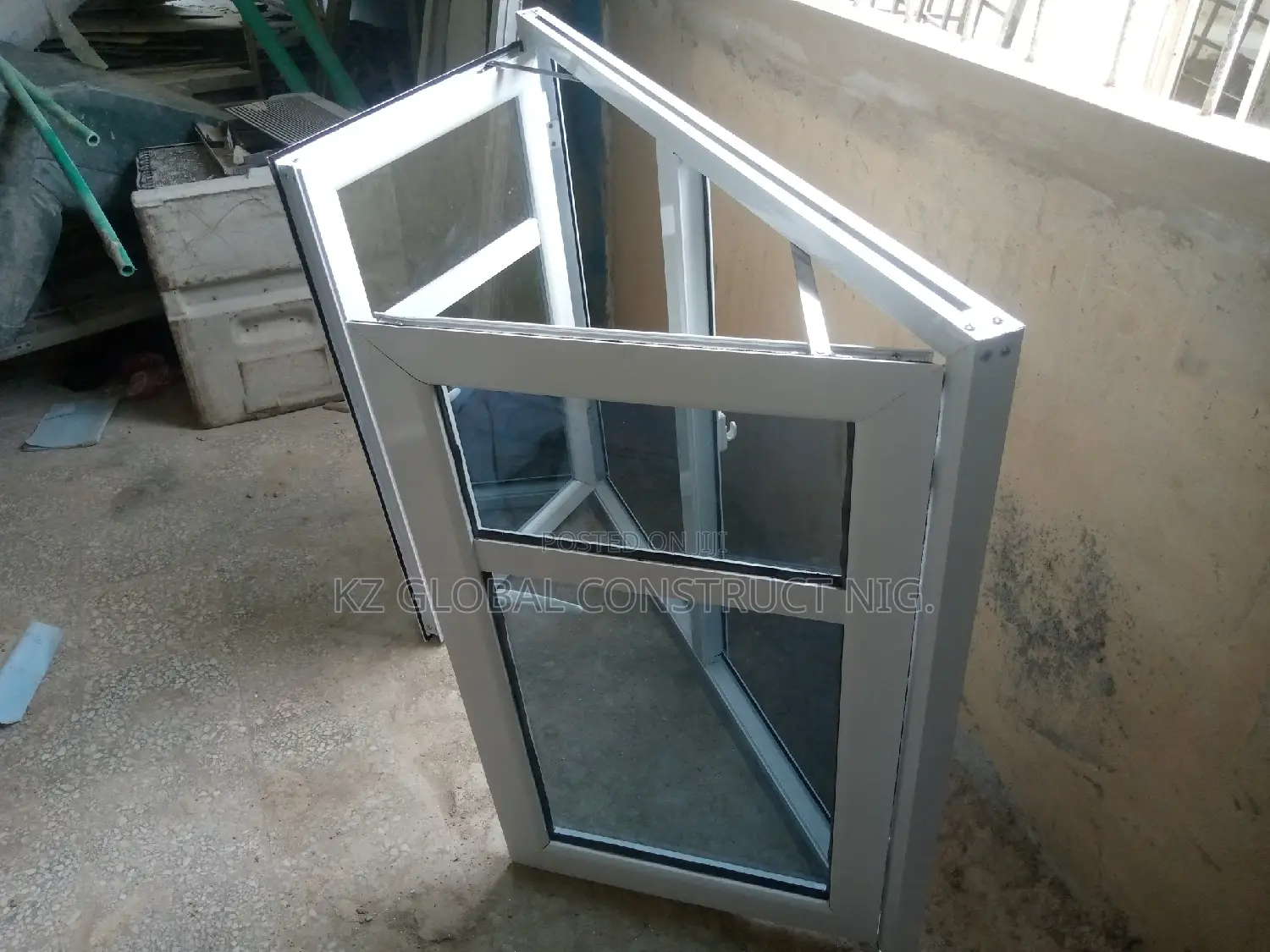 Aluminum Casement Window With Inner Net Only