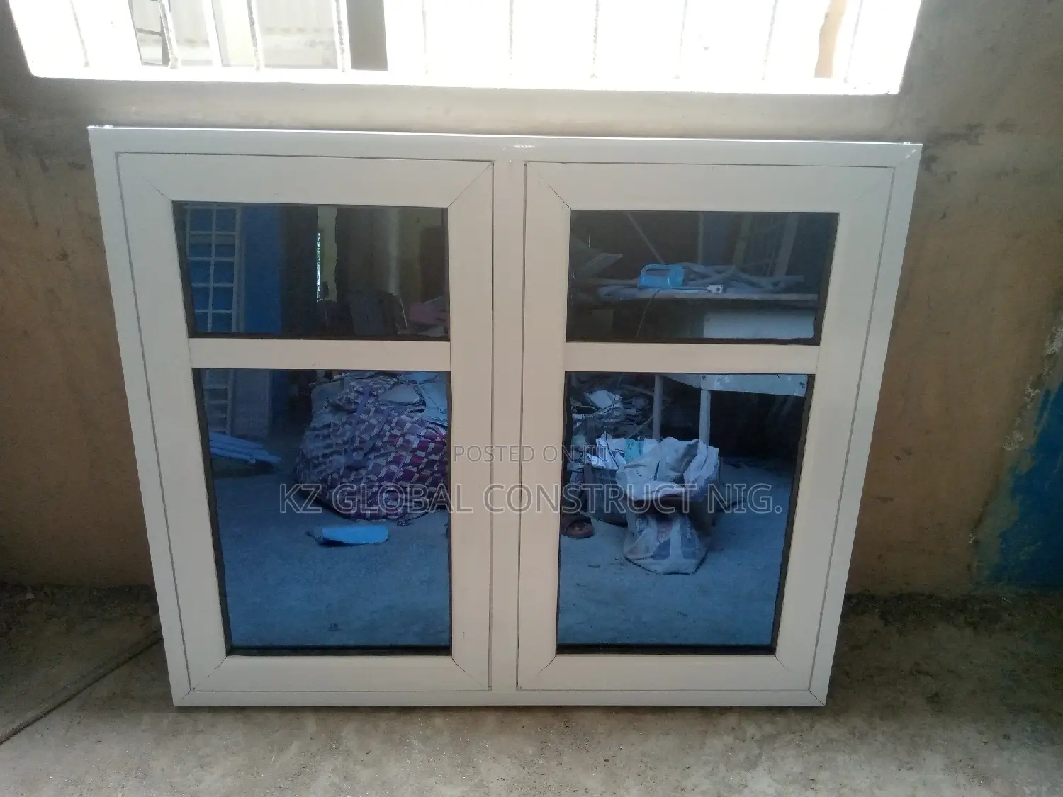 Aluminum Casement Window With Inner Net Only
