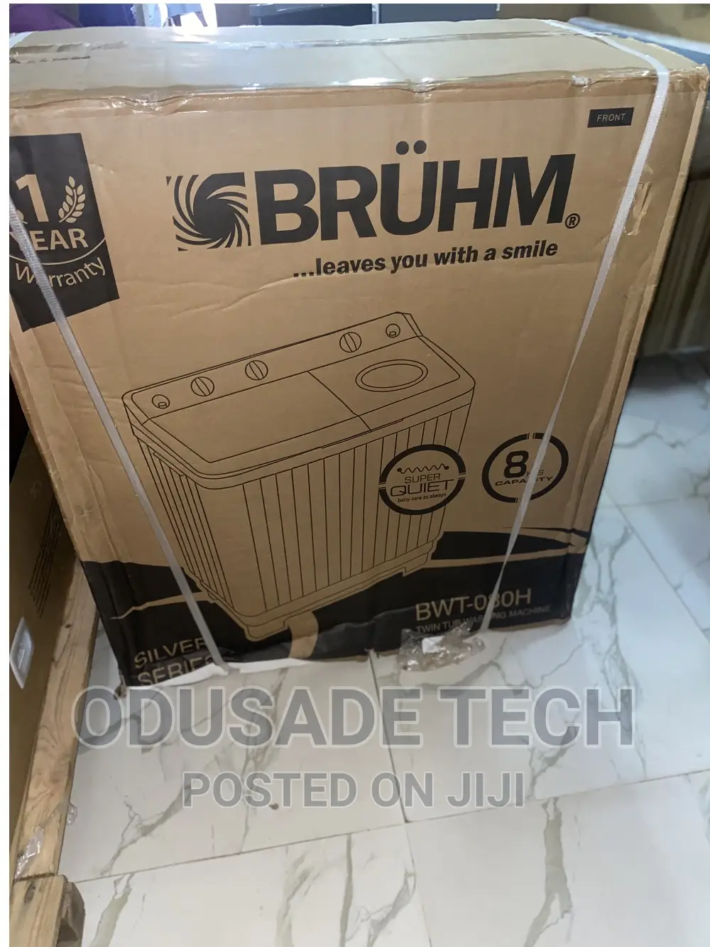 8kg Bruhm Top Loader Washing Machine