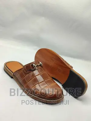Original GUCCI Half Shoes Available in Store