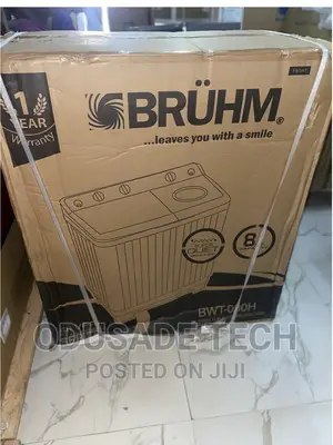 Top Loader Bruhm 8kg Washing Machine