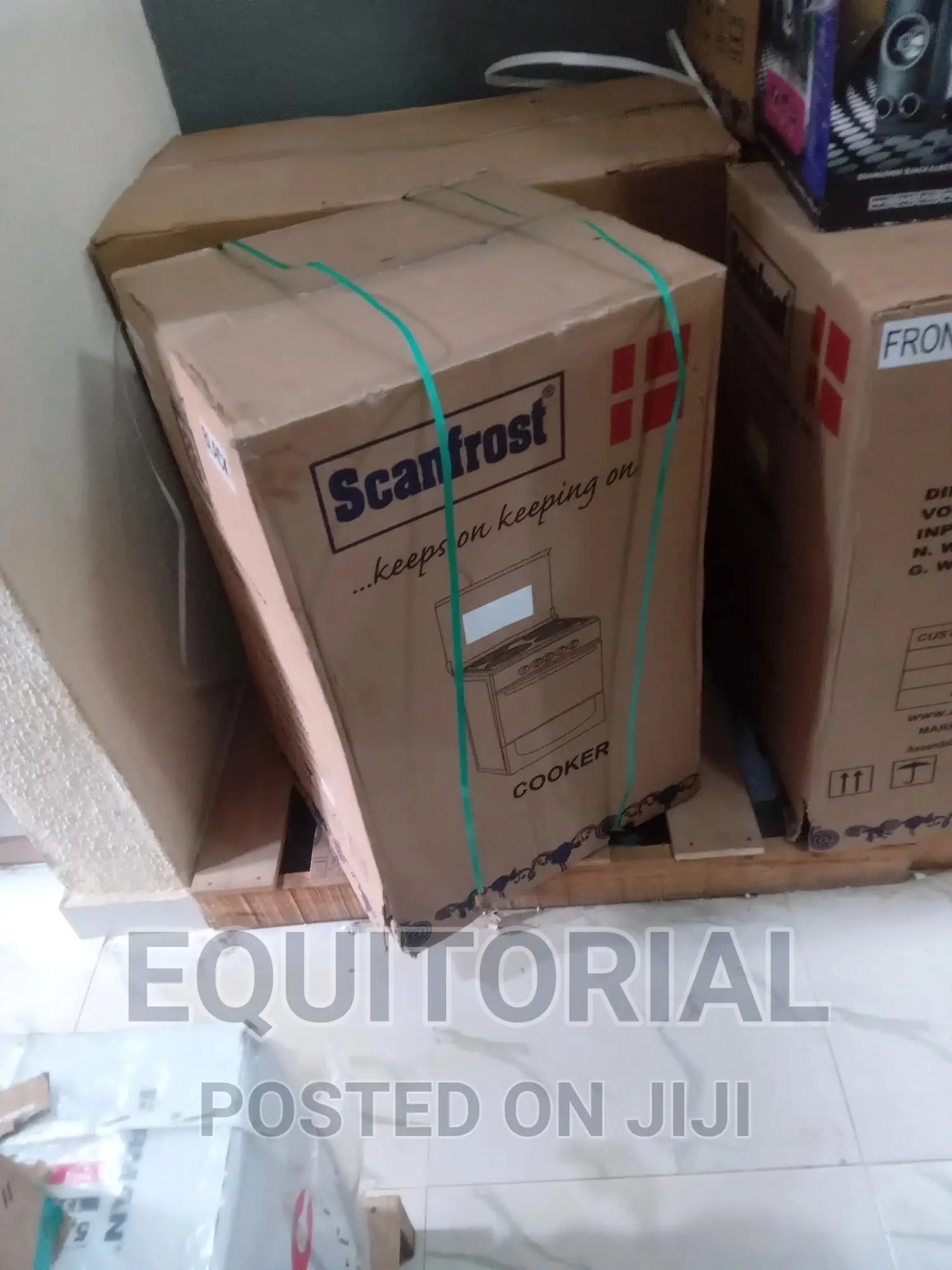Affordable Scanfrost (Ck5400b) Gas Cooker