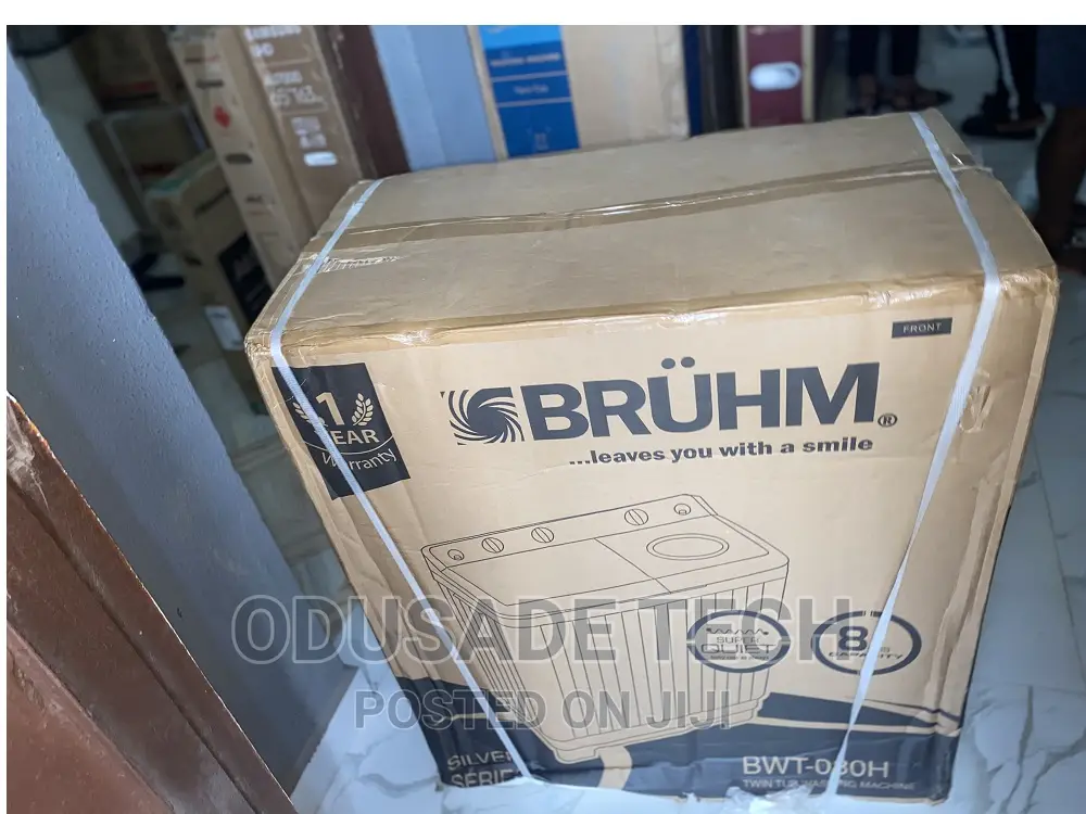 Top Loader 8kg Bruhm Washing Machine
