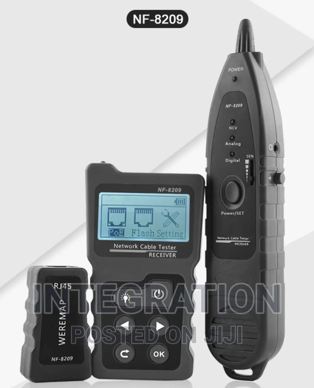 Noyafa Nf-8209 Network Lan Cable Tester Digital