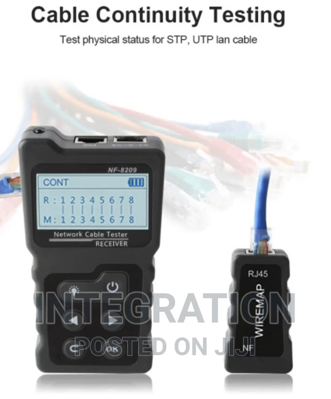 Noyafa Nf-8209 Network Lan Cable Tester Digital