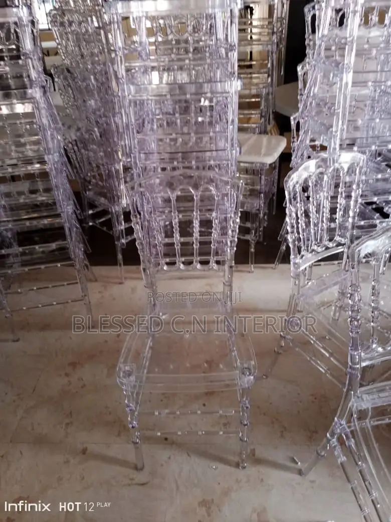 Transparency Chivalry Chair Without Cushion