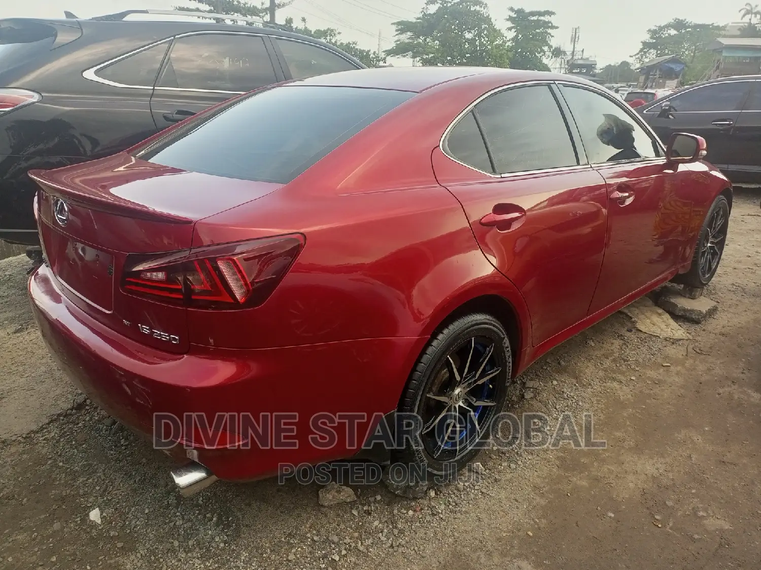 Lexus IS 2012 Red
