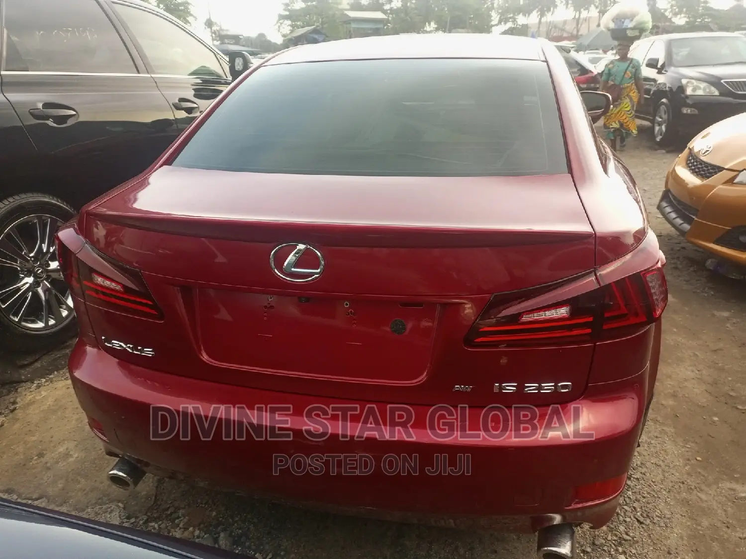 Lexus IS 2012 Red
