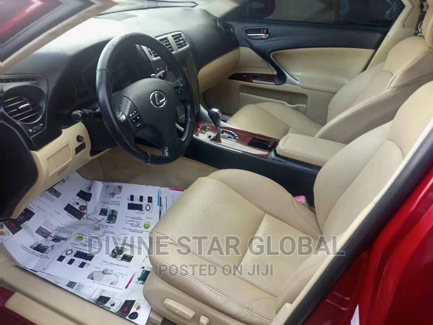 Lexus IS 2012 Red