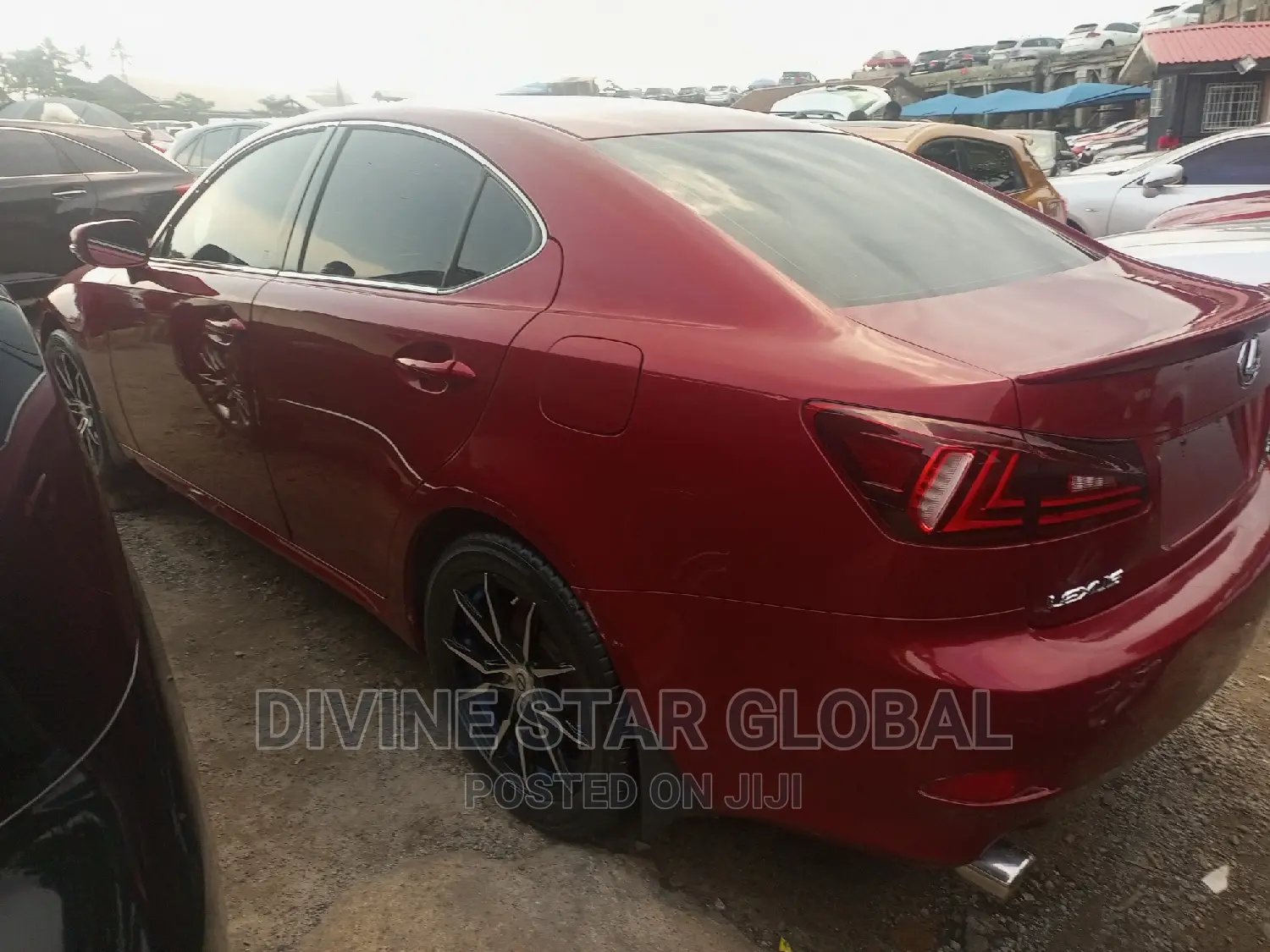 Lexus IS 2012 Red