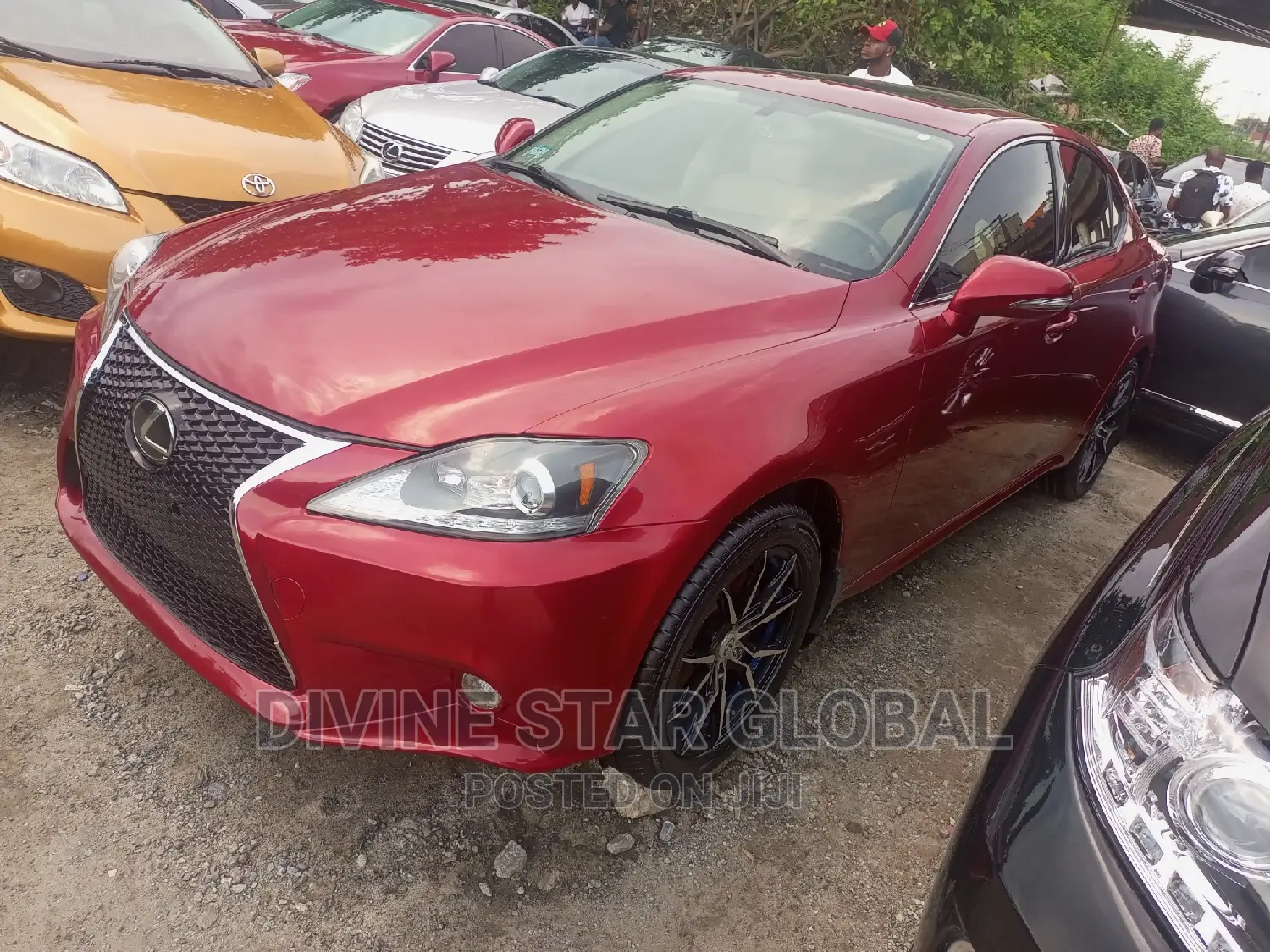 Lexus IS 2012 Red