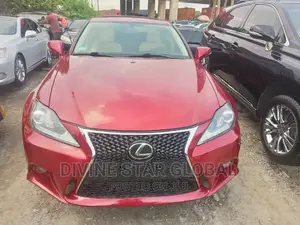 Lexus IS 2012 Red
