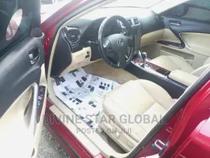 Lexus IS 2012 Red