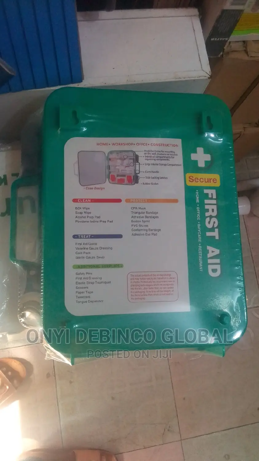Fully Kitted First Aid Box