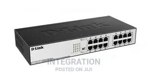 D-Link DGS-1016d 16port Unmanaged Switch Rackable