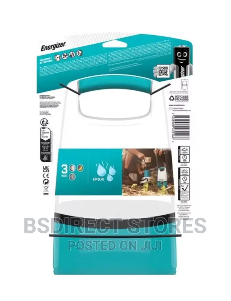 Energizer Hybrid Power Rechargeable Lantern Device Charger