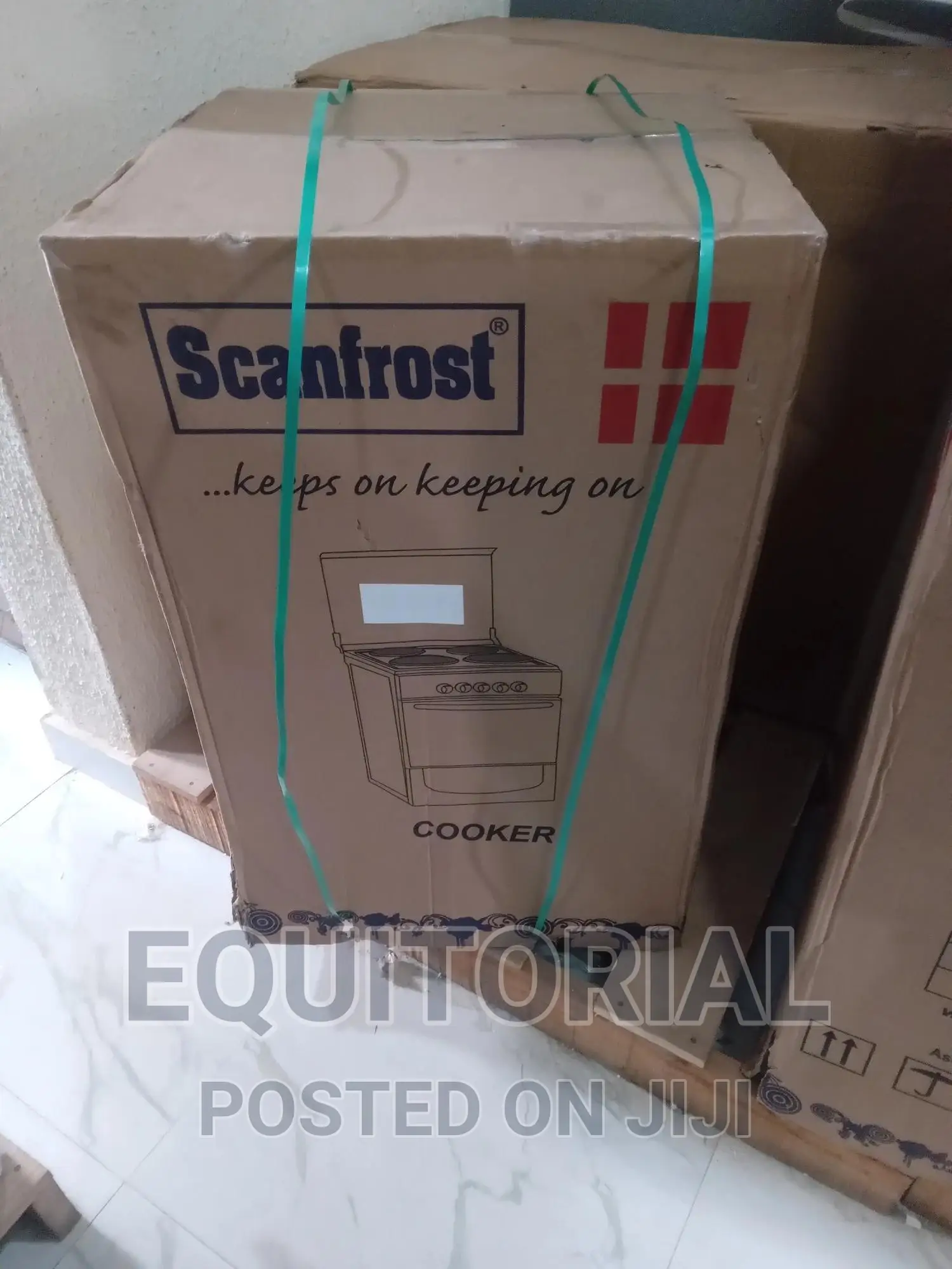 Original Scanfrost (Ck5400b) Gas Cooker