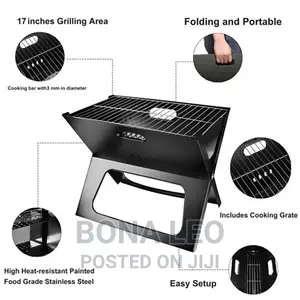 X Type Portable Barbeque Grill