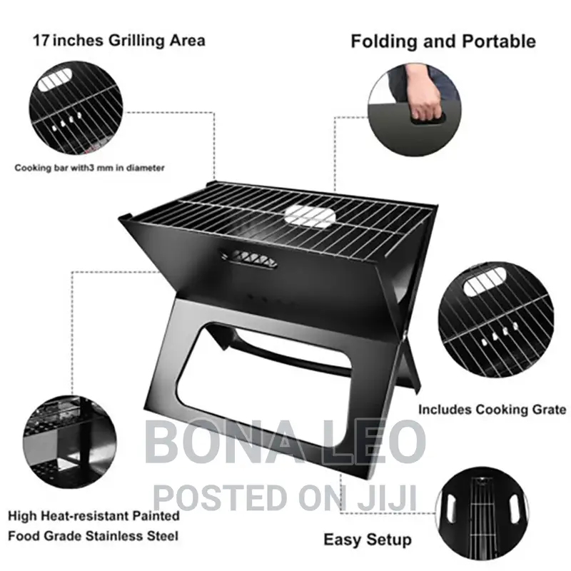 X Type Portable Barbeque Grill