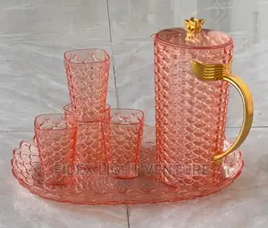 Water Jug With Cup 5 PCS Set