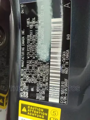 Lexus RX 350 2010 Gray