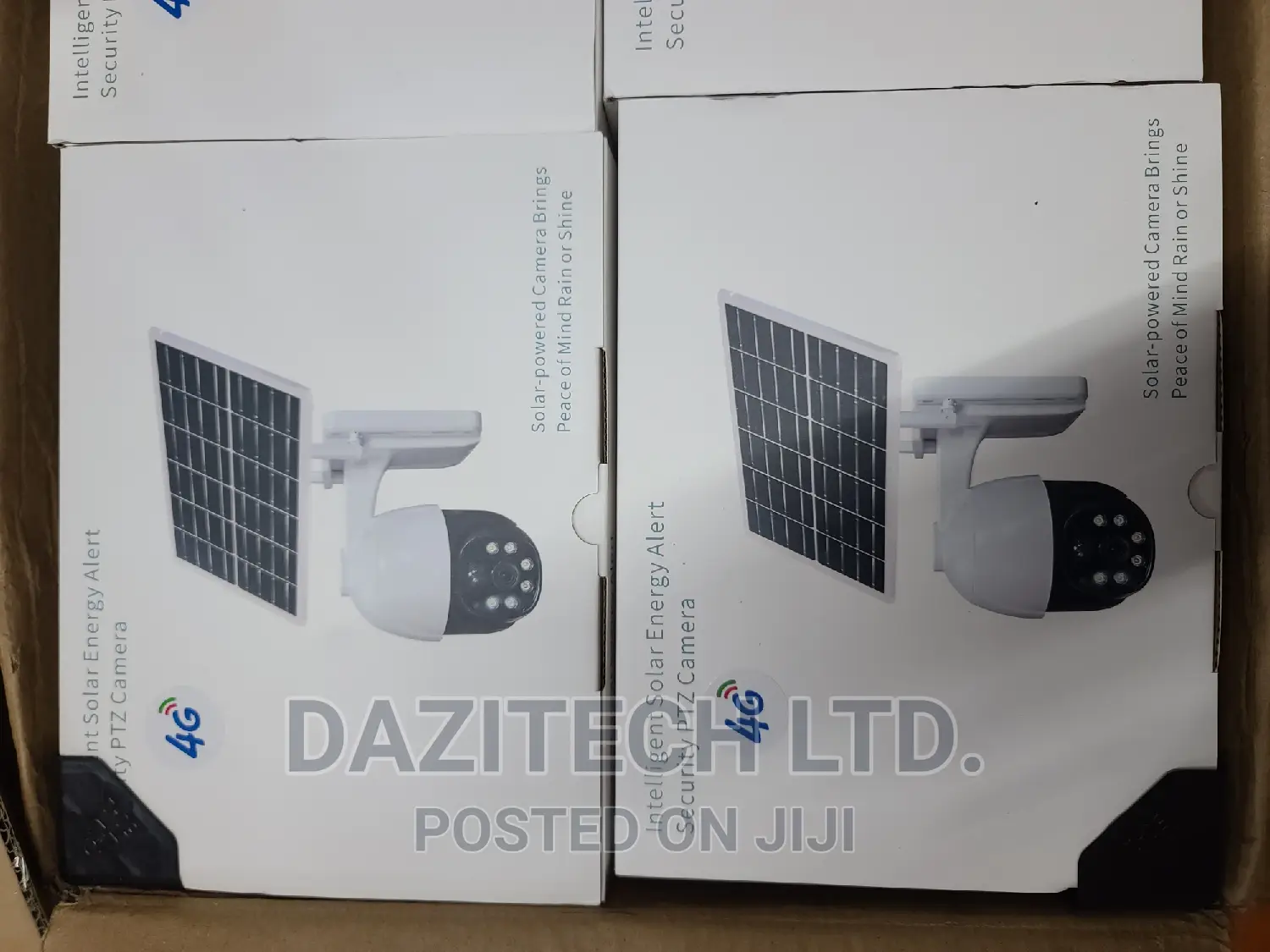 Solar PTZ Camera 4g V380