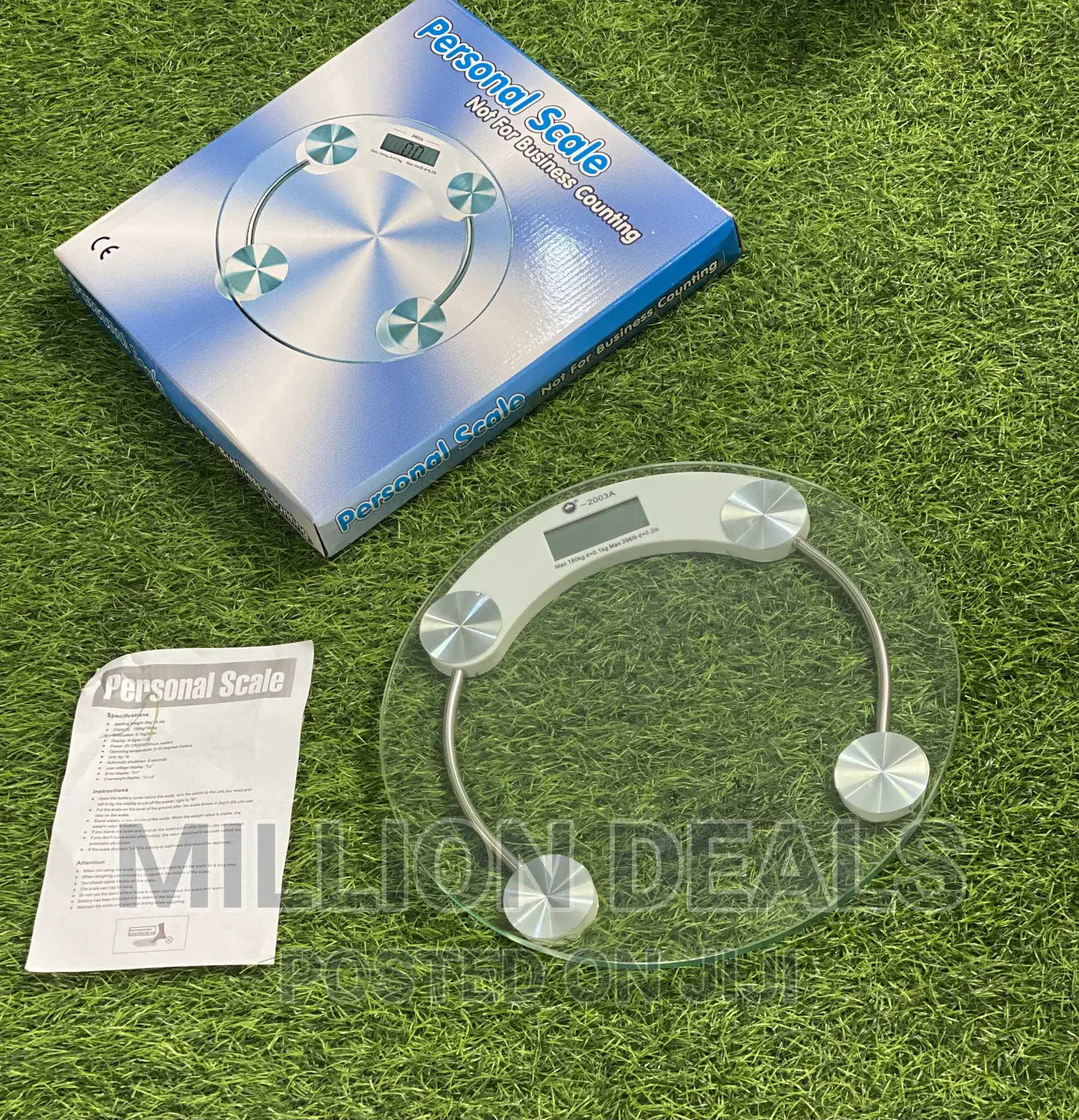 Classic Home Office Personal Glass Scale