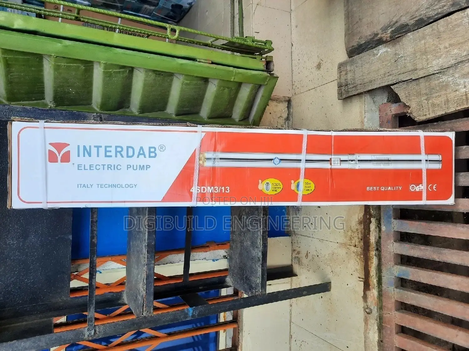Interdab Pumping Machine Controller 1hp Interdab Submersible Water Pumping Machine for sale - Digibuild ...