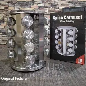 16 Jars Spice Carousels