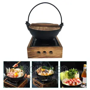 Sukiyaki Wooden Pot
