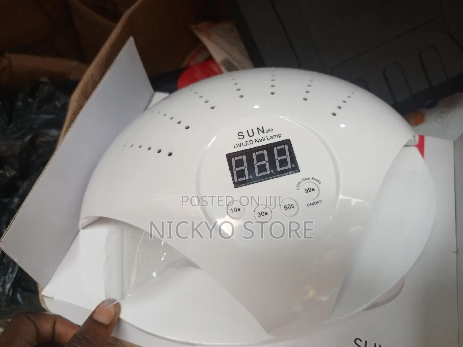 UVLED Lamp for Drying With Both Hands