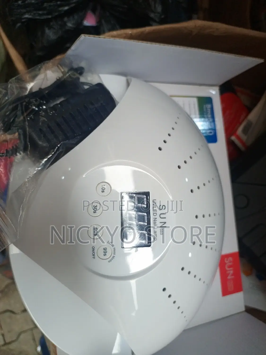 UVLED Lamp for Drying With Both Hands
