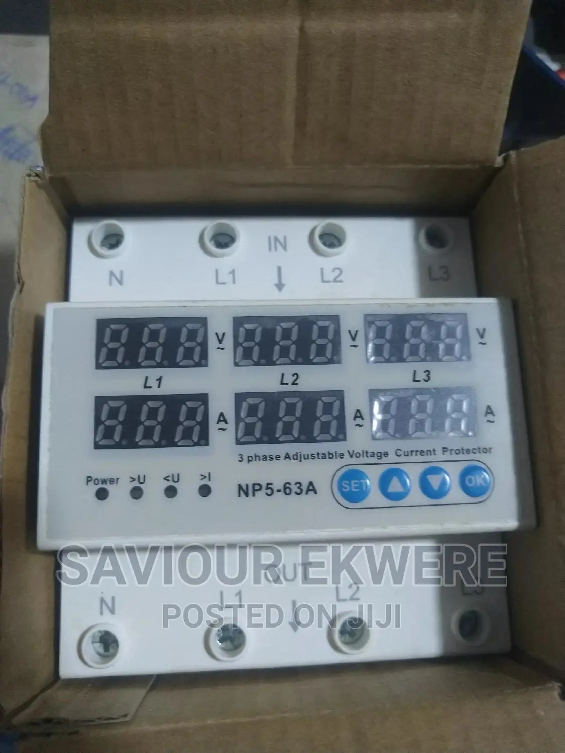 3 Phase Adjustable Voltage Protector
