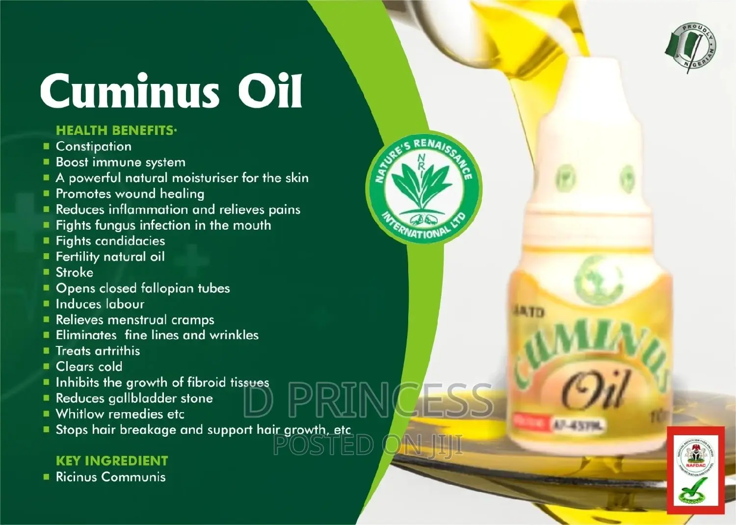 Cuminus Oil