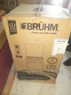 4+0 Bruhm Gas Cooker