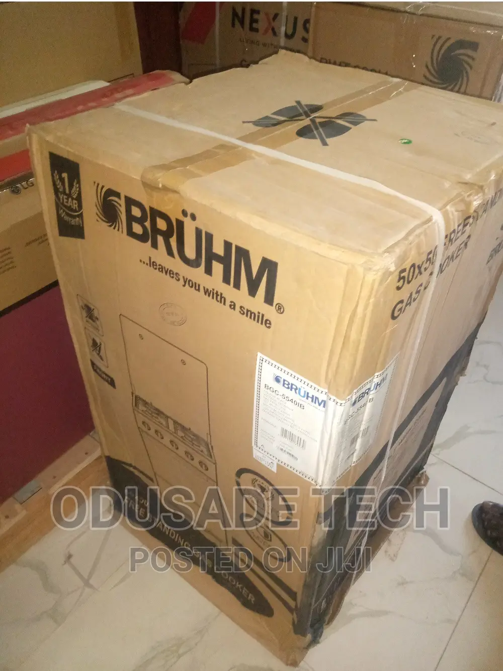 Bruhm 4+0 Gas Cooker